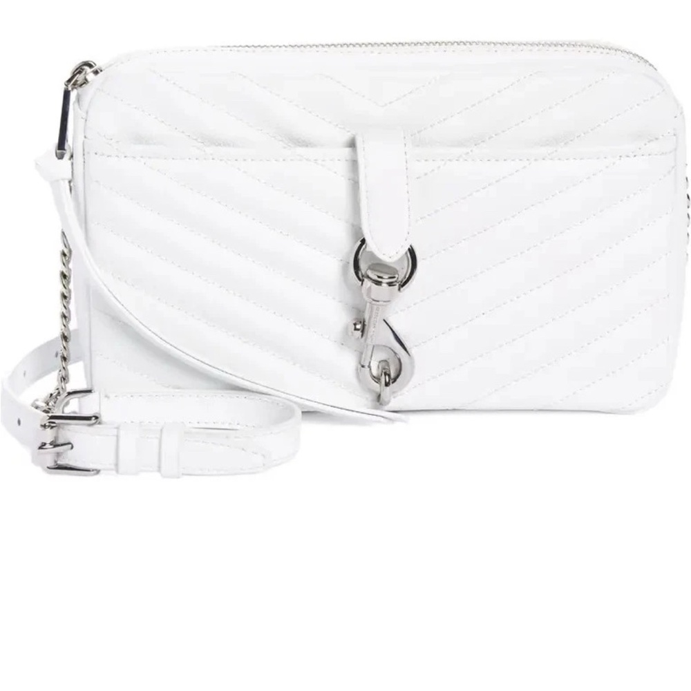 Rebecca Minkoff Edie Top Zip Leather Crossbody Bag